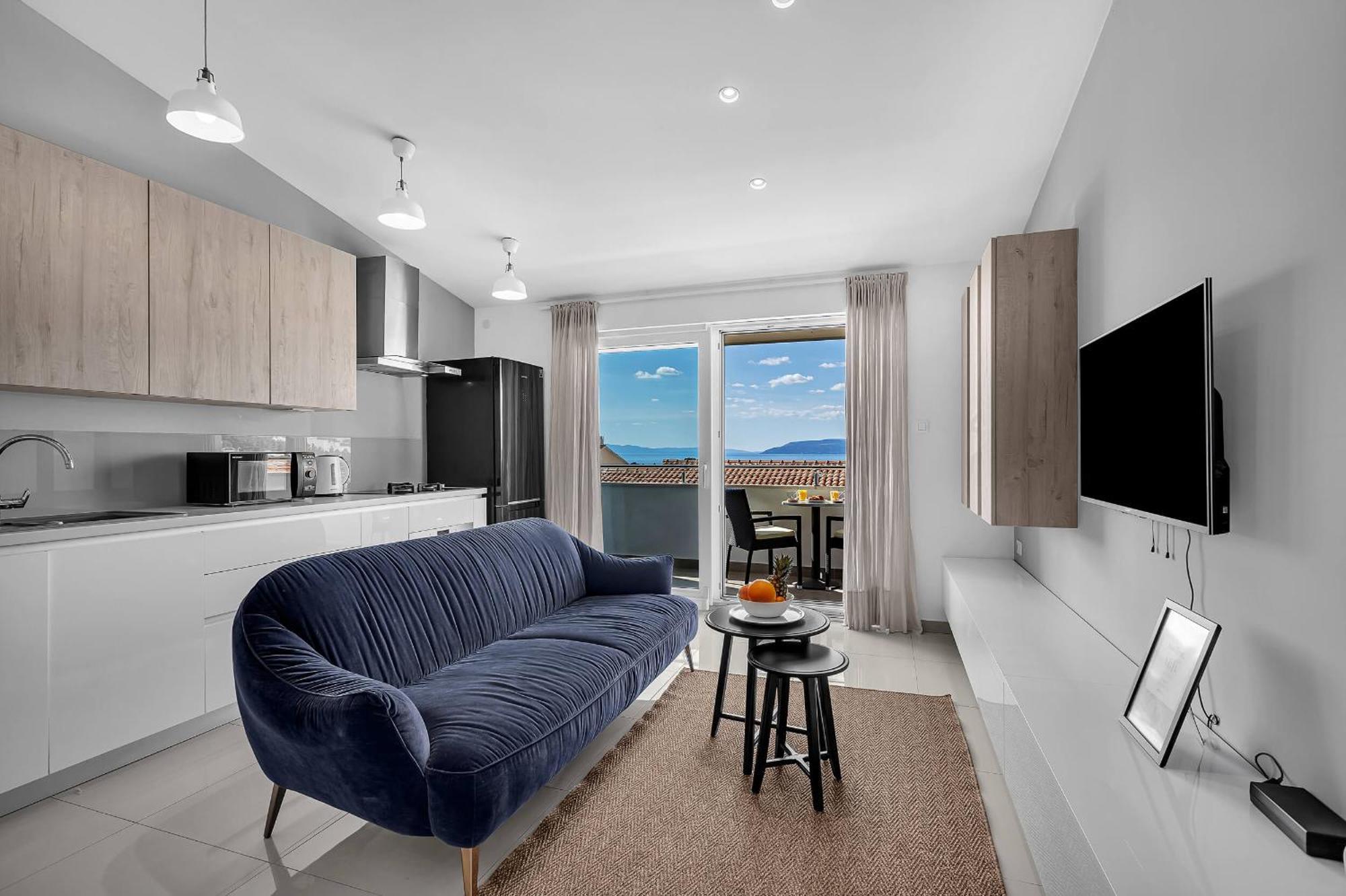 מאקרסקה Blue Dream Apartment מראה חיצוני תמונה